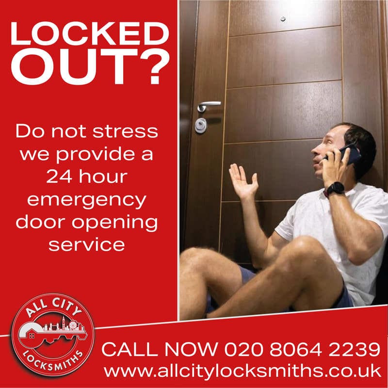 Services Locked Out Emergency Locksmith flyer